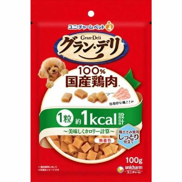 ・100％国産鶏肉を使用した美味しい国産おやつ・1粒当たり約1kcal設計・カロリ−が計算・調整しやすい・食べやすいひと口タイプ・鶏ささみ入りのおやつ・無着色