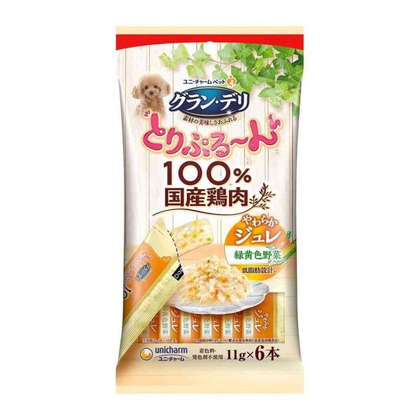 グラン・デリ とりぷる~ん 100%国産鶏肉 やわらかジュレ 野菜( * 入)