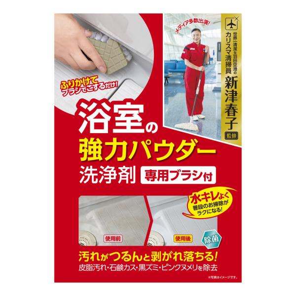 他サイト： アイオン （新津春子）浴室の強力パウダー洗浄剤専用ブラシ付の商品画像