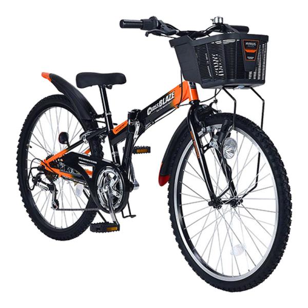 他サイト： 折りたたみジュニアMTB 6段変速 MJ824F メーカー直送▼返品・キャンセル不可【他商品との同時購入不可】の商品画像