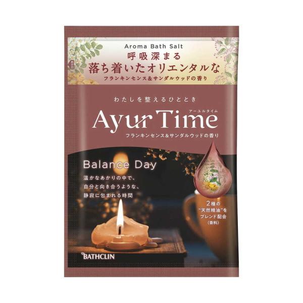 アーユルタイム バランスデイ フランキンセンスとサンダルウッドの香り