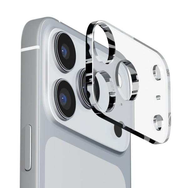 「PG-25DLGD01CL」は、カメラレンズ周りをキズから守るiPhone 17 Pro Max用 カメラレンズフレーム クリアです。iPhone本体の美しさを活かすクリアタイプ。カメラレンズ部分が空いている為、撮影時の画質に影響がありま...