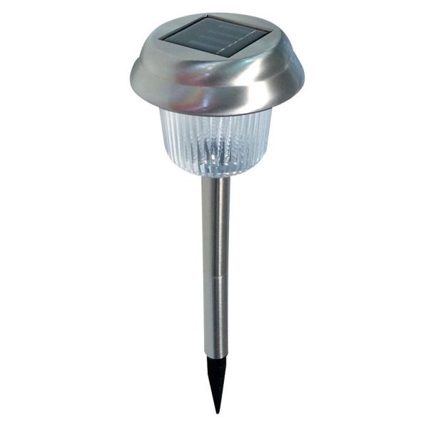 電源不要、設置工事も必要なし！ソーラーパネルで日中に充電して周囲が暗くなると自動で点灯。