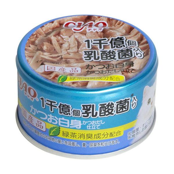 かつおをベースに猫ちゃんの好きなかつおだしで仕上げました。乳酸菌とガラクトオリゴ糖配合でお腹の健康に配慮。