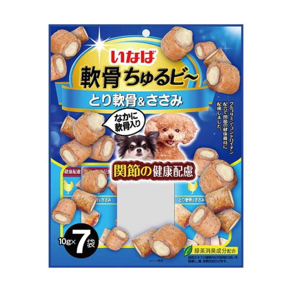 外はふっくら、中はとろっと1粒で楽しめる２層のおいしさ。関節の健康に配慮してグルコサミン・コンドロイチン配合。