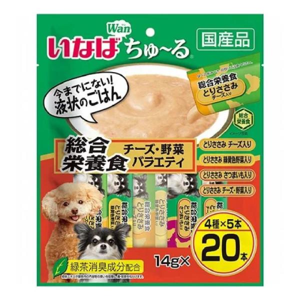 ワンちゃん用の液状おやつ。総合栄養食タイプ