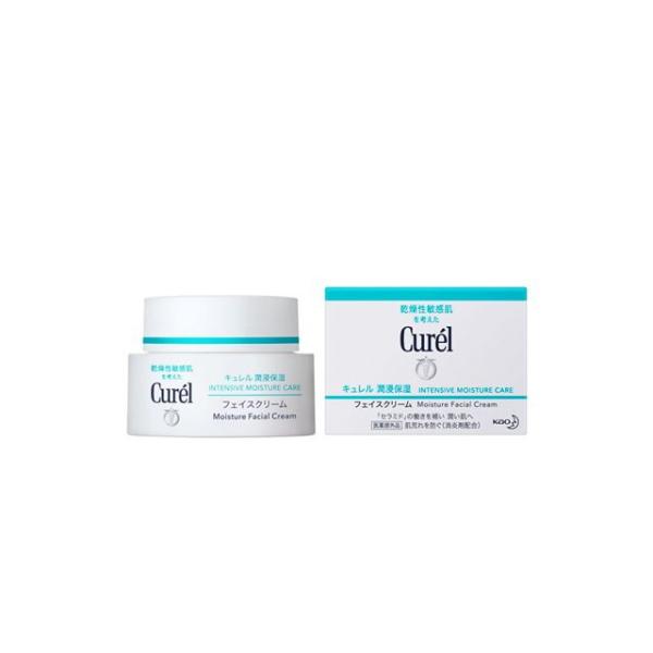 Curel キュレル 潤浸保湿フェイスクリーム 40g 医薬部外品 Kao 花王 乾燥性敏感肌