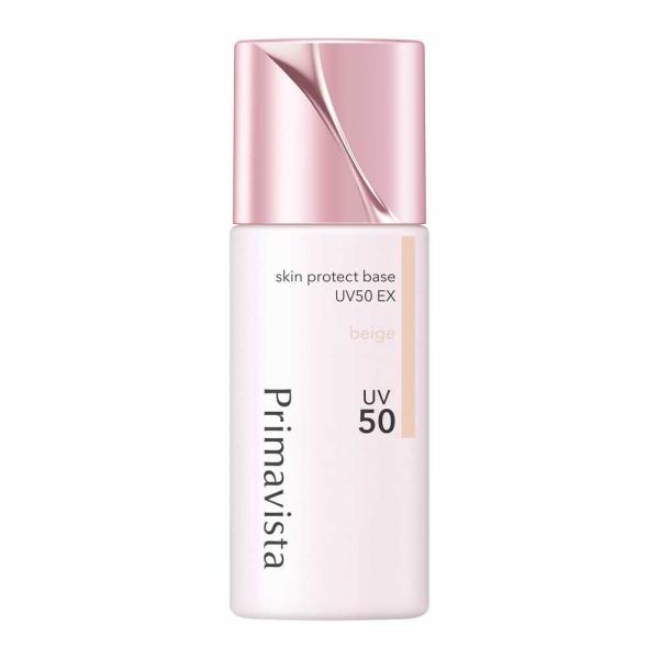 花王 プリマヴィスタ スキンプロテクトベース 皮脂くずれ防止 UV50 EX 25ml #ベージュ SPF50 PA+++[化粧下地][メール便送料無料]