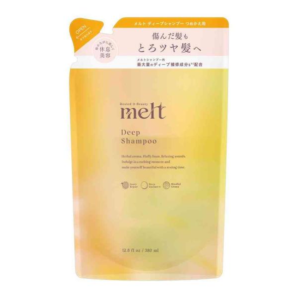 花王 メルト ディープ シャンプー つめかえ 380ml : サンドラッグe