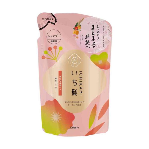 いち髪 クラシエ 濃密W保湿ケア シャンプー 詰替用 320ml : サン