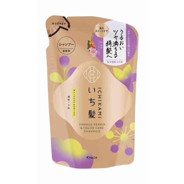 いち髪 クラシエ ダメージリペア＆カラーケア シャンプー 詰替用 320ml
