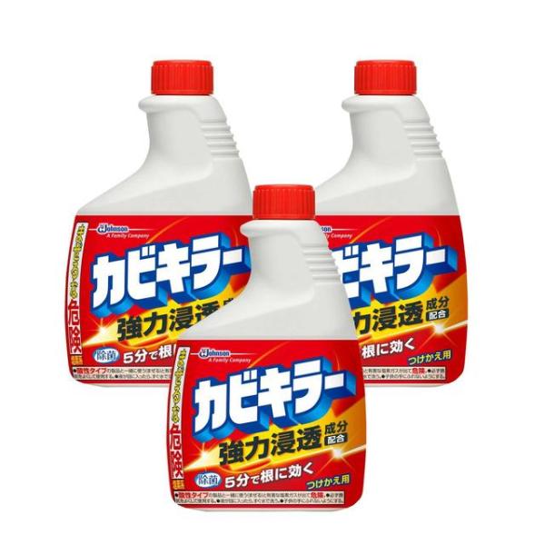 ジョンソン カビキラー 付け替え用 400g【3個セット