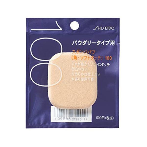 ソフトな感触で肌にフィットして、凹凸のないなめらかな肌に仕上げるスポンジです。水あり・水なしの両用対応。