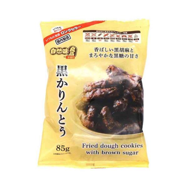 ◇エヌエス 東京カリント 自然味良品 黒かりんとう 85g 【16個セット