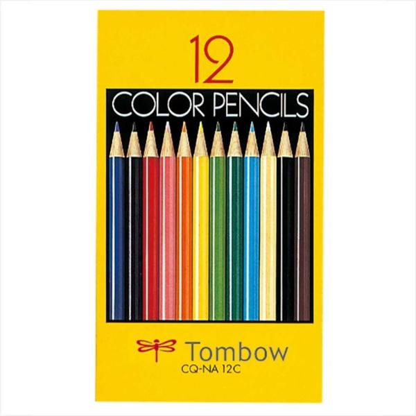 他サイト： トンボ鉛筆 色鉛筆NA 紙箱 12色 12色の商品画像