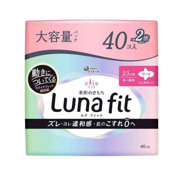 ズレ・ヨレ違和感・肌のこすれ0へ●動きについてくるスライドフィット吸収体を搭載●独自開発の中空構造ナプキンナプキン内部に空間層を持つから吸収体が自在にスライド。●吸収体が動きに合わせてフィット。肌とナプキンがこすれにくく、＊1負担を軽減。●...