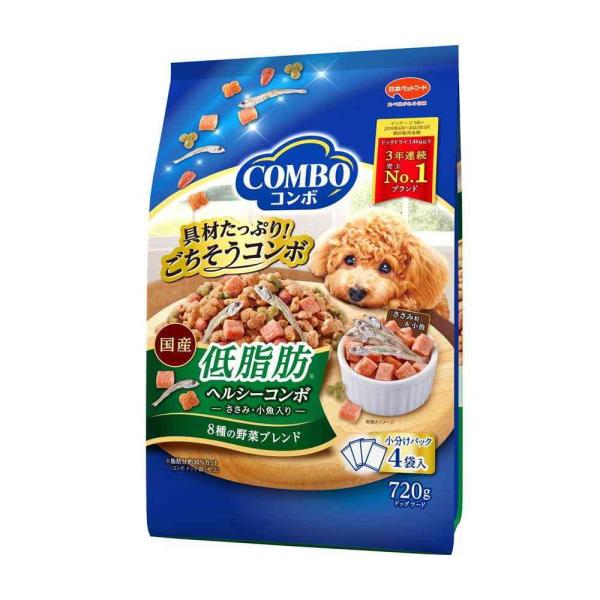 他サイト： 【ポイント15倍】日本ペットフード コンボ ドッグ 低脂肪 720gの商品画像