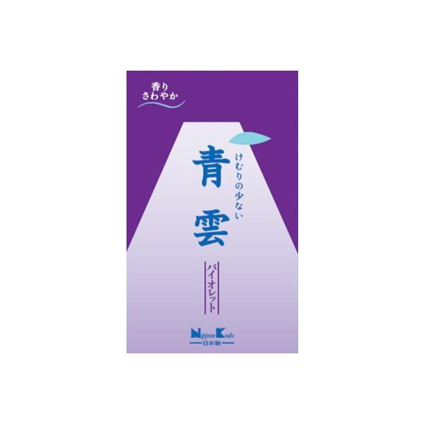 けむりが少なく、香りさわやか。ソフトで上品なフローラルの香り。