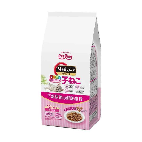 他サイト： ペットライン メディファス 子ねこ 12か月まで チキン味 750ｇの商品画像