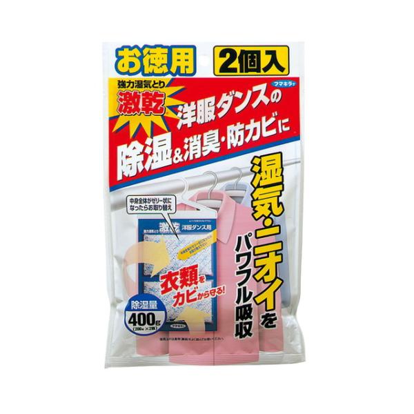 ●洋服ダンス内の湿気を取り、大切な衣類をカビから守ります。●すばやく湿気を取り、ゼリー状に固めます。●防カビ・消臭剤が、カビやニオイから衣類を守ります。●ピレスロイド系やパラジクロルベンゼン系などの衣類用防虫剤と一緒に使用できます。