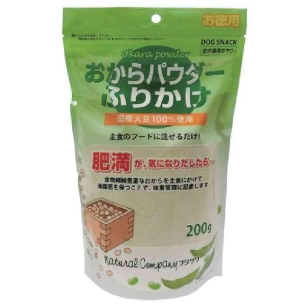 食物繊維豊富な国産大豆100％のおからを主食にかけて満腹感を保つことで、体重管理に配慮します。