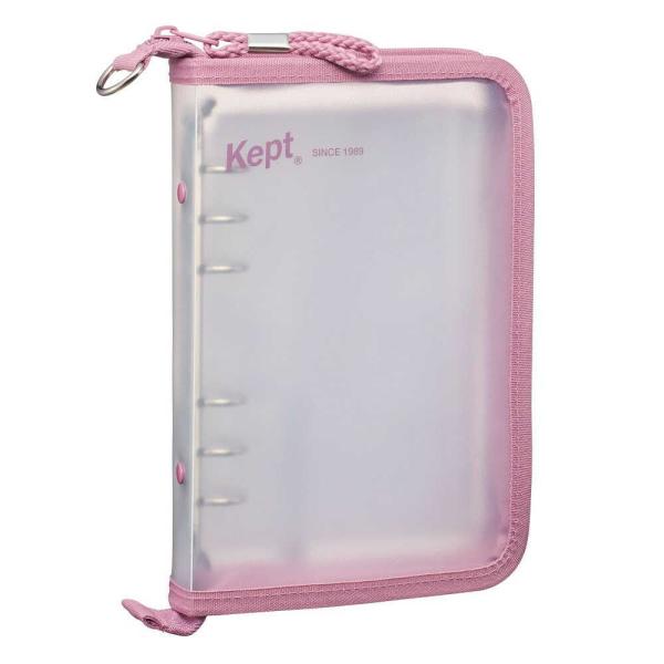 他サイト： Kept マルチ収納ファイル （ポストカードサイズ）ダスティパープル 1個の商品画像