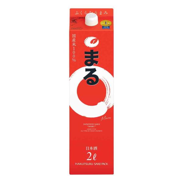 白鶴 まる 2L 【6個セット】