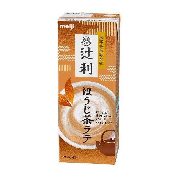 ◇明治 辻利 ほうじ茶ラテ 200ml 【24個セット】 : サンドラッグe-shop