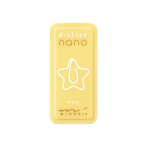 ミドリ ディークリップス ナノ 星柄 16個入