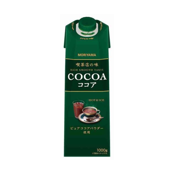 ピュアココアパウダーを使用した、濃厚な味わいのココアです。本格的な喫茶店の味わいをご家庭でお楽しみいただけます。