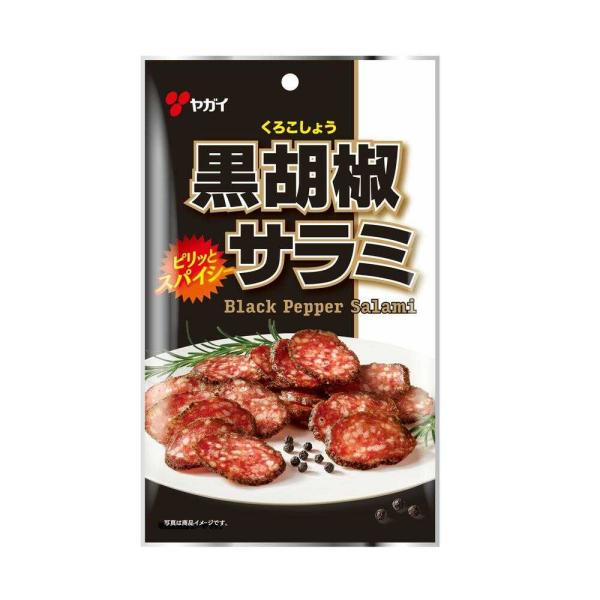 せがぁる★ ジャーキー3種＆しっぽ＆黒胡椒＆サラミスライス❤️ ◇ヤガイ 黒胡椒サラミ 45g 【5個セット】 : サンドラッグe-shop