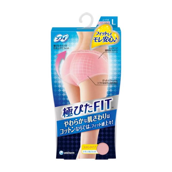 ぴったり＆ソフトな履き心地通気性・伸縮性抜群のさらさらフィットサニタリーショーツ ソフィーごくピタFIT