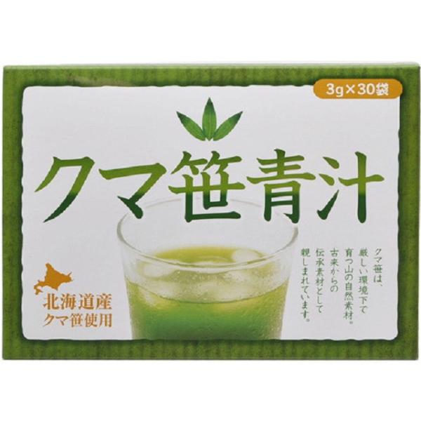 本品は、北海道の大雪山系、天塩山系の厳しい環境下で自生する野生のクマ笹を丁寧に刈取り、素材の持つ風味や成分を損なわないよう、水蒸気殺菌・気流粉砕を用いたこだわりの製法にて粉末化したクマ笹粉末をお召し上がりやすいクマ笹青汁に仕上げました。青汁...
