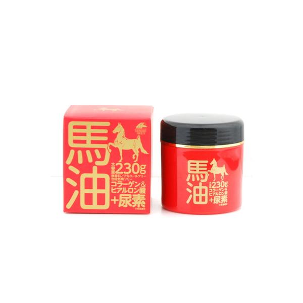 【２０個セット】 馬油クリーム+尿素　230g×２０個セット ユニマットリケン 馬油クリーム＋尿素 230g : サンドラッグe-shop