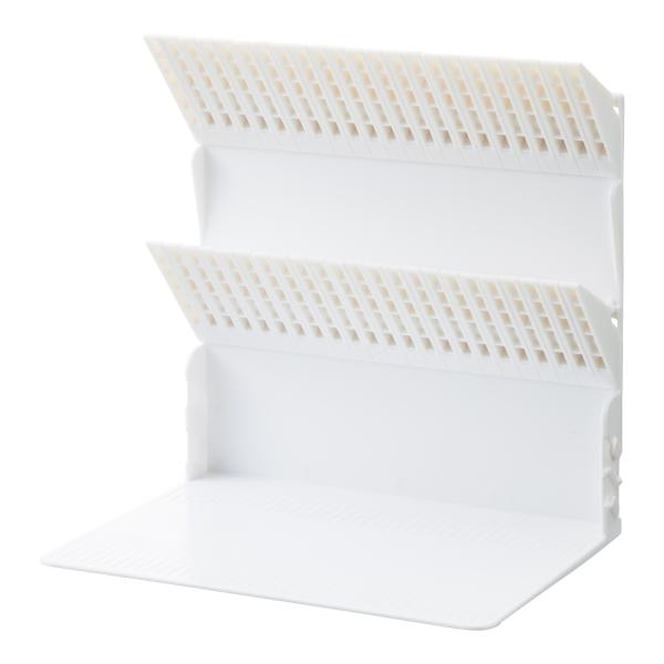 他サイト： リヒト 1冊でも倒れないブックスタンド A4  ホワイト  1台の商品画像