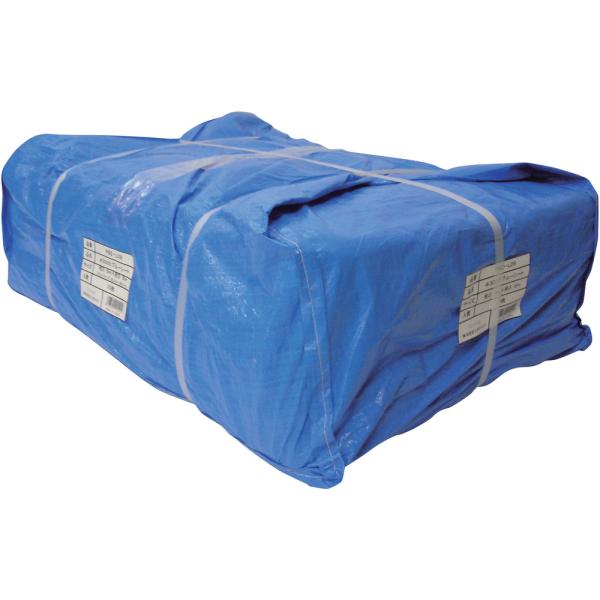 ●紫外線安定剤を配合し、屋外での耐候性に優れています。●幅（ｍ）：３．４●長さ（ｍ）：３．４●厚さ（ｍｍ）：０．２２●ハトメ数（個）：１６●ハトメピッチ（ｃｍ）：９０●耐久期間：約６カ月〜１年●引張強度：縦５２０Ｎ／５ｃｍ、横：４４０Ｎ／５...