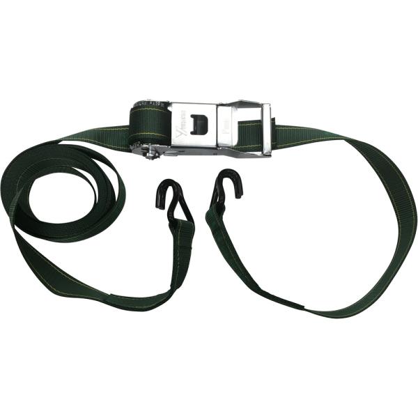 ●固定側のベルトも調整が可能です。●プッシュ式解除で荷締めがらくらく解除できます。●独自開発の解除レバーで、強く締めた荷締めを簡単にかつ安全に緩めることができます。●固定側ベルトの長さ調整が可能となり、機体を任意の位置に移動可能。荷物を傷め...