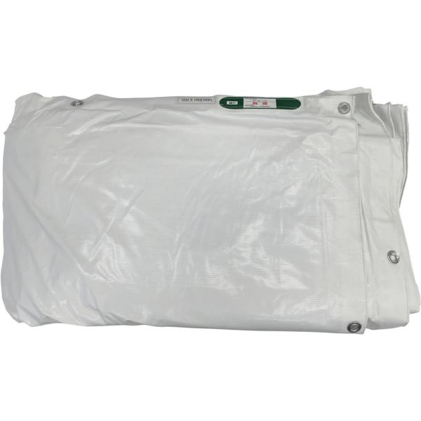 ●ポリエステル糸に塩ビコーティングを施した防炎シートです。●消防法施行令の防炎テスト基準に合格しています。●幅（ｍ）：１０●長さ（ｍ）：１０●厚さ（ｍｍ）：０．２５●ハトメ数（個）：８０●ハトメピッチ（ｃｍ）：５０●引張強度：縦３０９Ｎ／５...