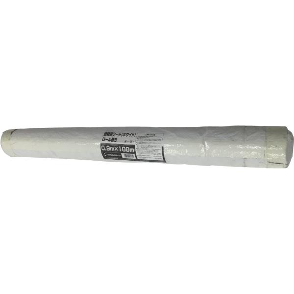 ●清潔感があり景観を損なわないホワイトシートです。●色：ホワイト●幅（ｍ）：０．９●長さ（ｍ）：１００●厚さ（ｍｍ）：０．０７●番手（＃）：１１００●耐久期間：約１ヵ月未満●パッケージサイズ（幅×長さ×高さ）（ｍｍ）：１００×９００×１００...