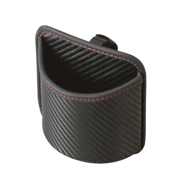 ●スポーティーな印象を与えるカーボン調生地を使用した収納ポケットです。●粘着テープでの貼り付けか、面テープバンドでAC吹き出し口やヘッドレストシャフトにも取り付けができます。●スマートフォン、電子タバコ、お菓子などの小物をスッキリ収納できま...