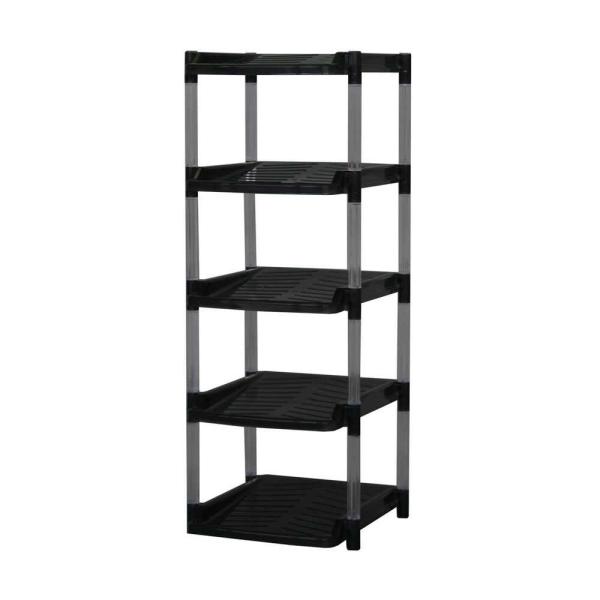 他サイト： 平和工業 クリスタルシューズラック5段の商品画像