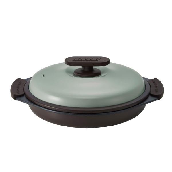 焼く、炒める、蒸す、茹でる、炊く、煮るが電子レンジで全部できる！グリル調理をしたような焼き目がつく波型プレートを採用し、余分な脂も落ちてヘルシー。ほったらかし調理で、美味しく料理ができちゃいます。