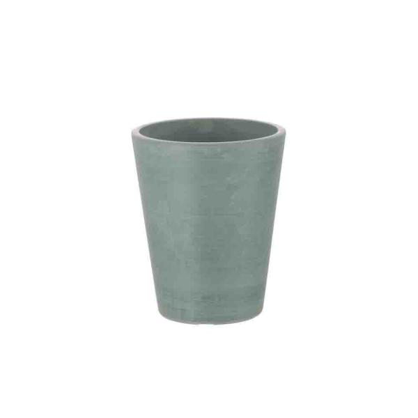 プラスチックに自然素材を混ぜ合わせ、高いデザイン性を実現しました。・陶器に比べると軽量で、割れにくく、扱いやすいコンテナです。・背の高い観葉植物の植え込みに最適です。