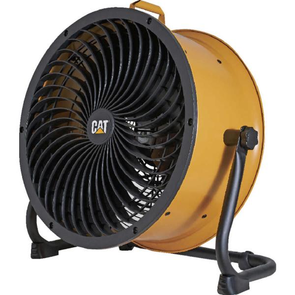 CAT サーキュレーター 45cm（壁・床タイプ） イエロー 【直送品】 返品・キャンセル・他商品と同時購入は不可