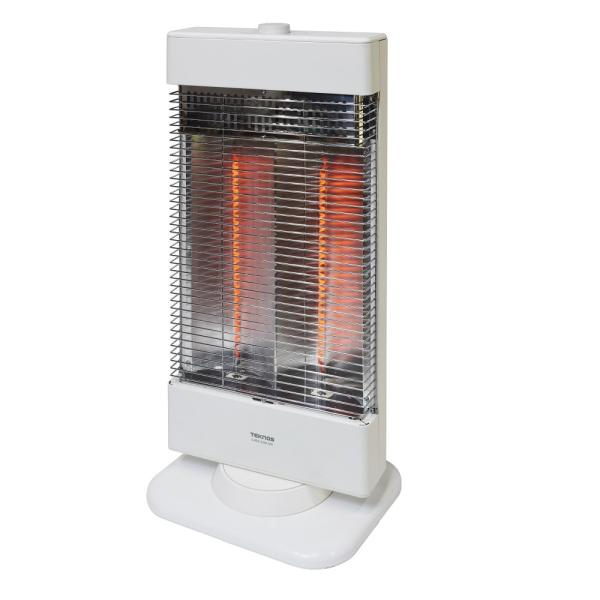 ・カーボンヒーター 900W/450W管2灯切替式・省スペースのカーボンヒーター・体の芯まで暖まって、ポカポカ持続!・換気不要でお部屋の空気を汚しません・首振り機能で暖かさ広がる・転倒OFFスイッチ・ガードネット取り外し可能でお手入れラクラ...