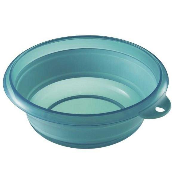 他サイト： 伊勢藤 ソフト湯桶 ブルー 1個の商品画像