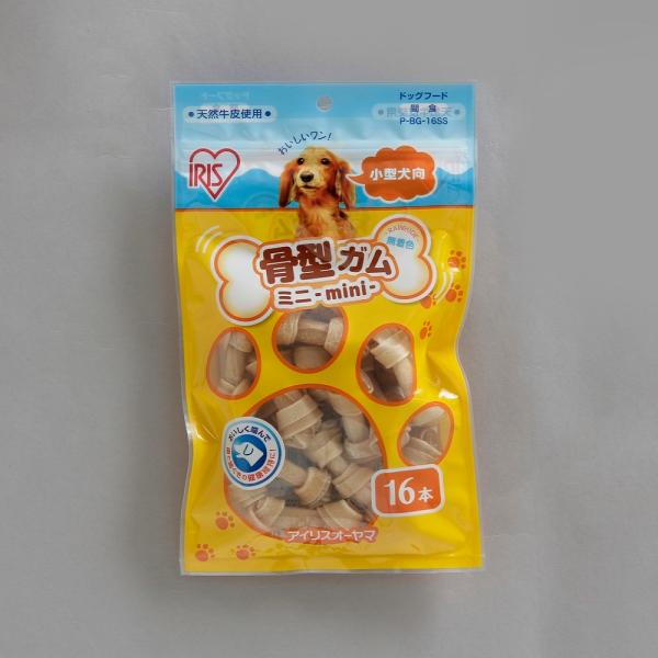 他サイト： アイリスオーヤマ 骨型ガムミニ 16本の商品画像