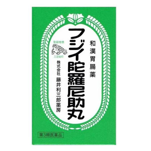 和漢胃腸薬フジイ陀羅尼助丸は生薬成分からなり、日常よく起こる食べ過ぎ・飲み過ぎ、胸やけ、胃もたれ、などを改善し、弱った胃腸の働きを活発にして、食欲や消化力を回復させます。