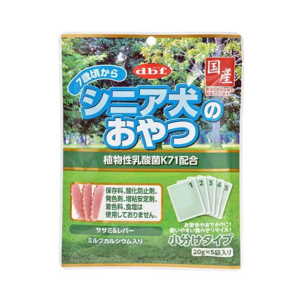鶏ささみと鶏レバーをベースに、好みのサイズに簡単にちぎれるやわらかさに仕上げたシニア犬用スナックです。20gの少量パックなので、持ち歩きにも便利です。7歳頃からのシニア犬の健康に配慮して、植物性乳酸菌K71とミルクカルシウム、鶏レバーを配合...