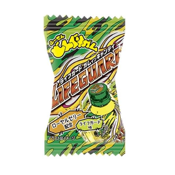 サクサクと噛んで食べられるガムインキャンディ。歯に優しいサンフェノン配合。1粒でキャンディとガムのダブルの美味しさ。